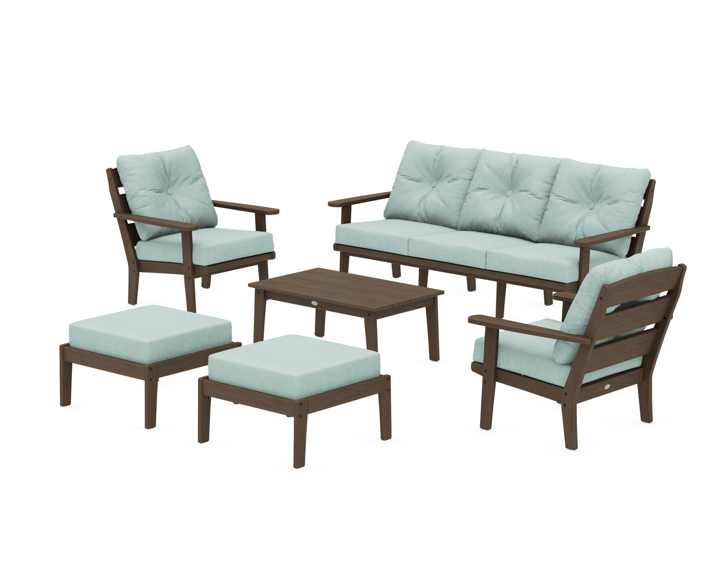 Lakeside 6-Piece Lounge Sofa Set
