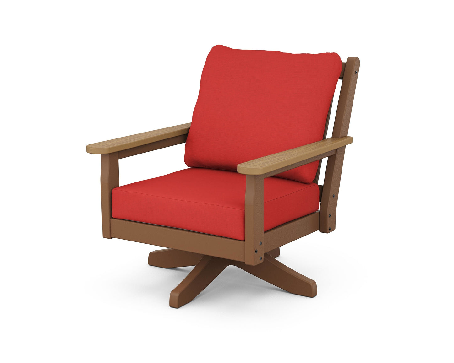 Chippendale Deep Seating Swivel Chair