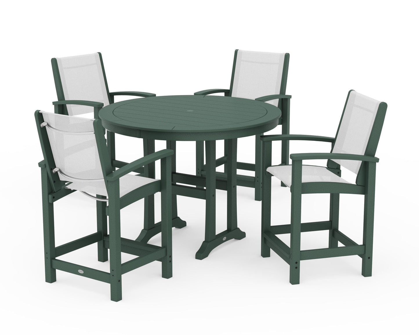Coastal 5-Piece Counter Set