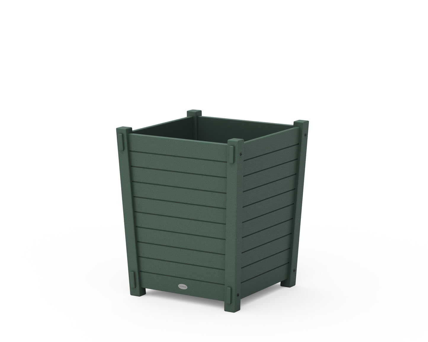 Nautical Large Tapered Square Short Planter Box
