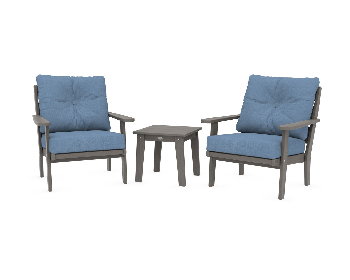 Lakeside 3-Piece Deep Seating Chair Set