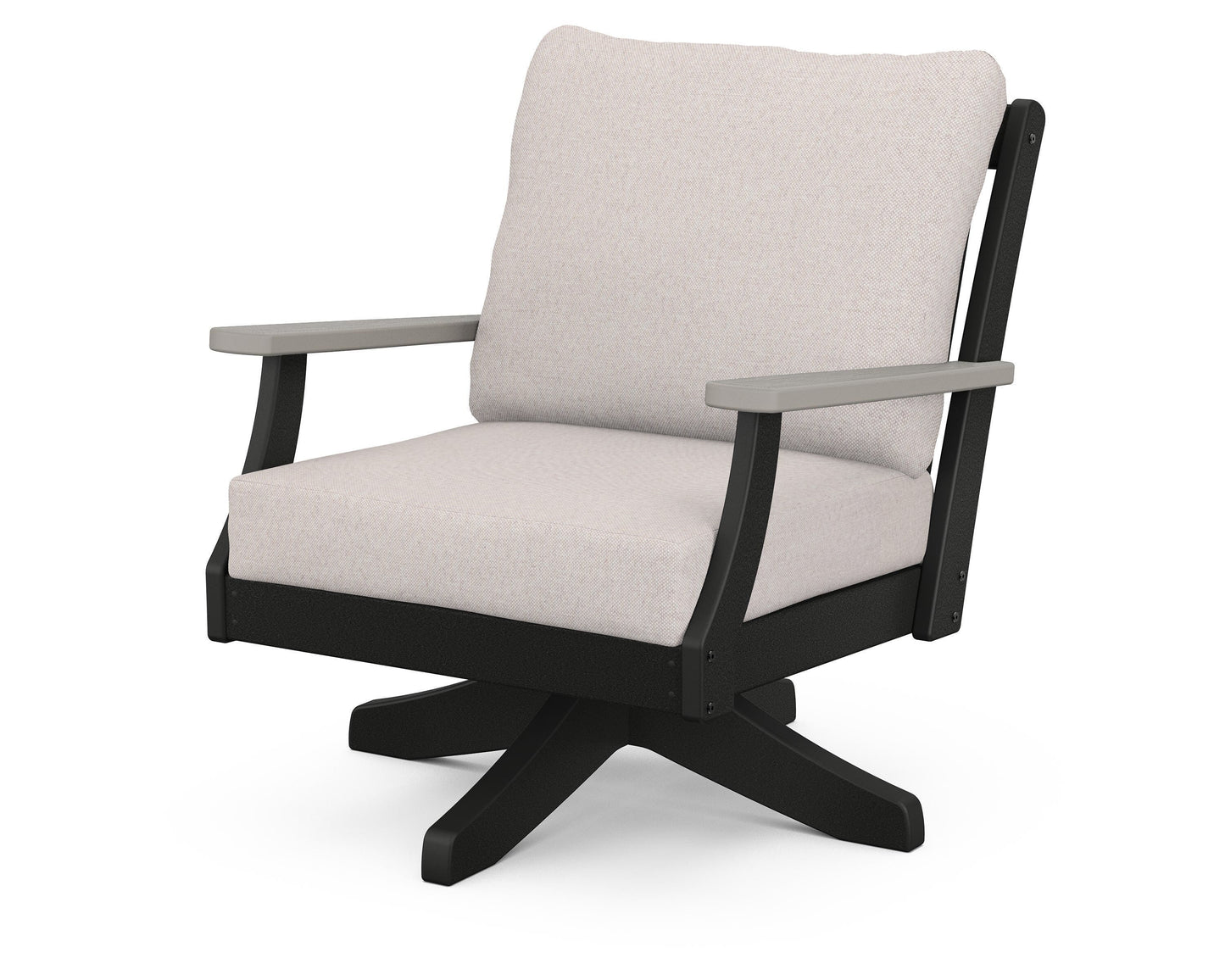Braxton Deep Seating Swivel Chair