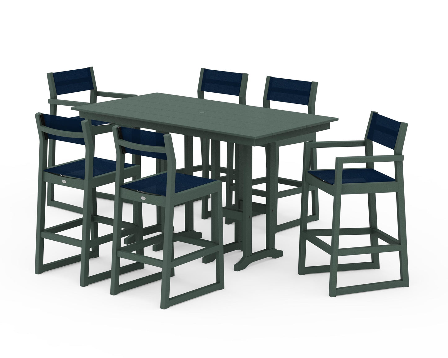 EDGE Sling 7-Piece Farmhouse Bar Set