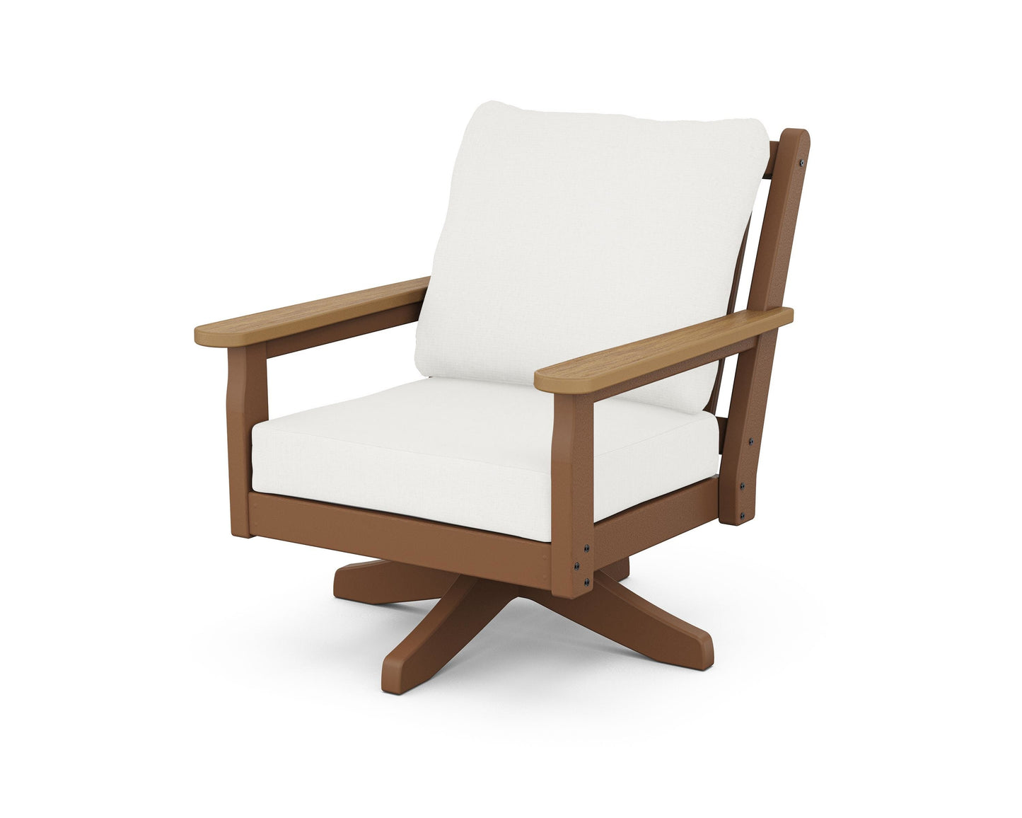 Chippendale Deep Seating Swivel Chair