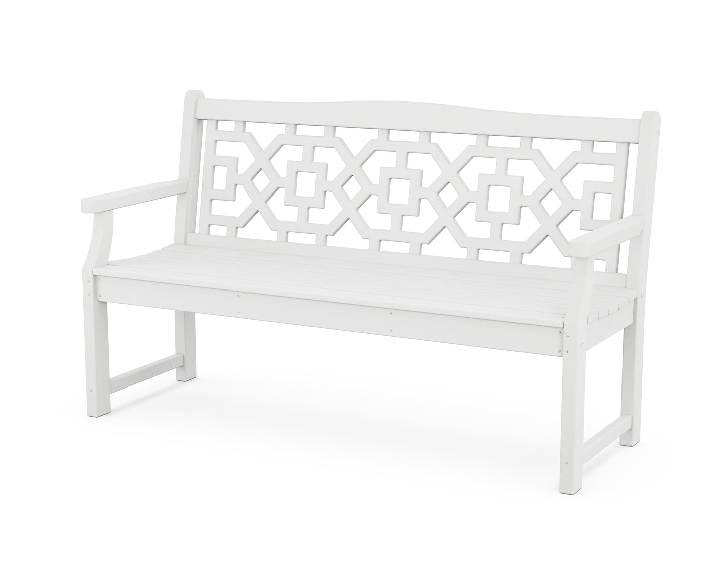 Chinoiserie 60" Garden Bench