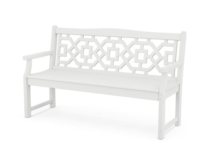 Chinoiserie 60” Garden Bench