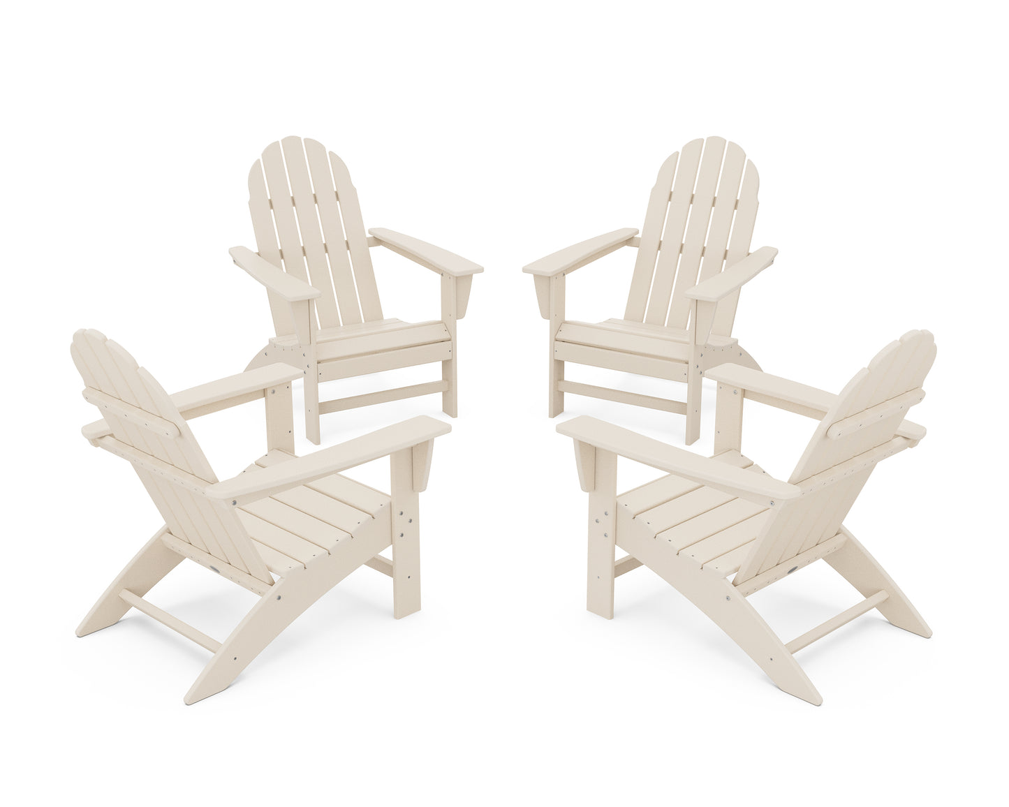 Vineyard 4-Piece Adirondack Conversation Set