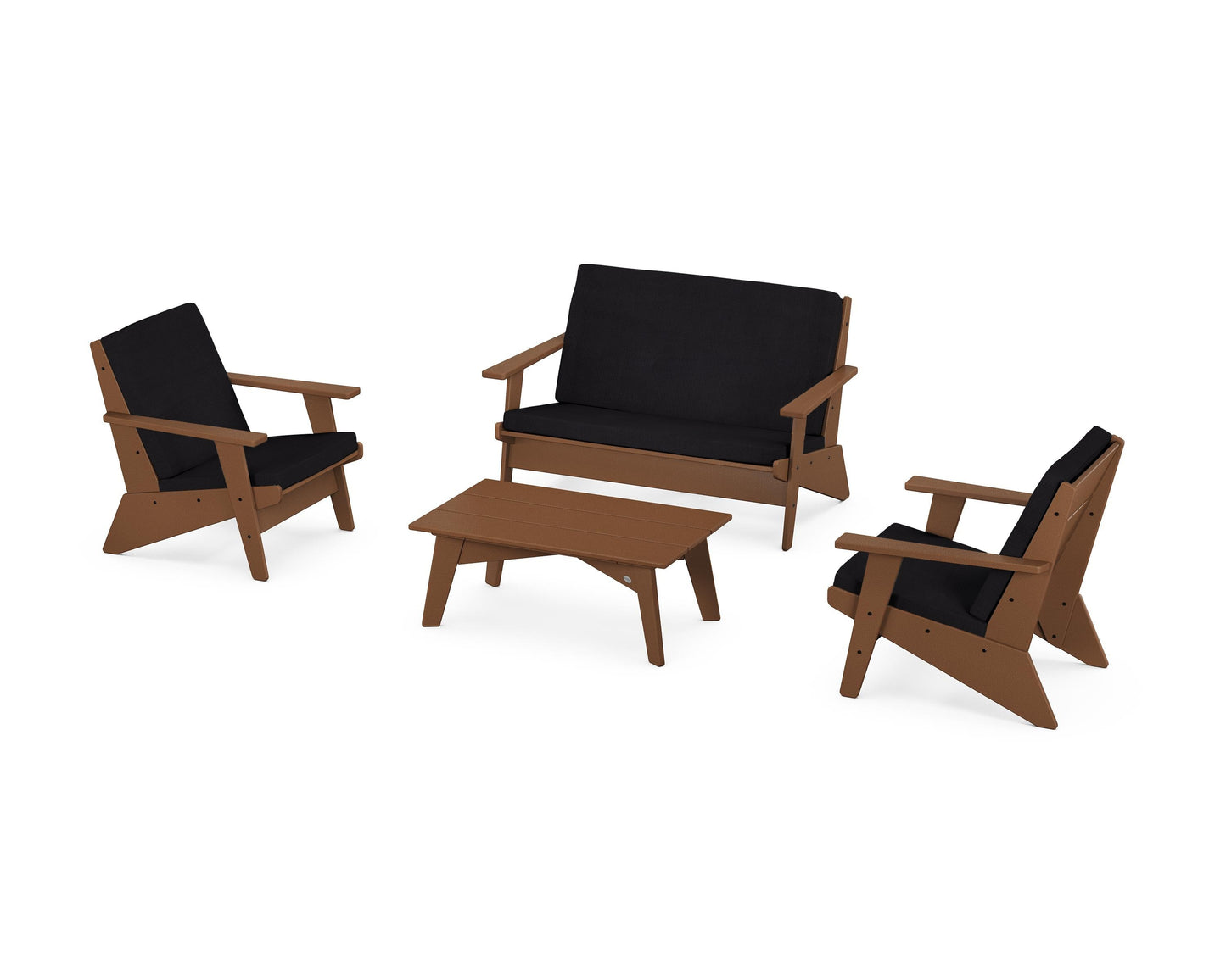 Riviera Modern Lounge 4-Piece Set