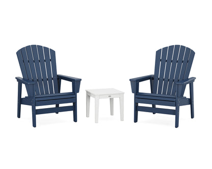 3-Piece Nautical Grand Upright Adirondack Set