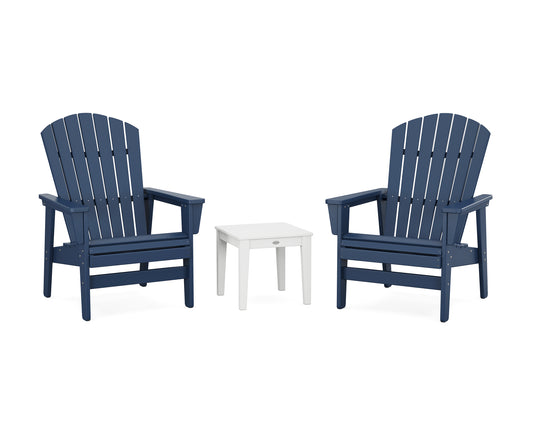 3-Piece Nautical Grand Upright Adirondack Set