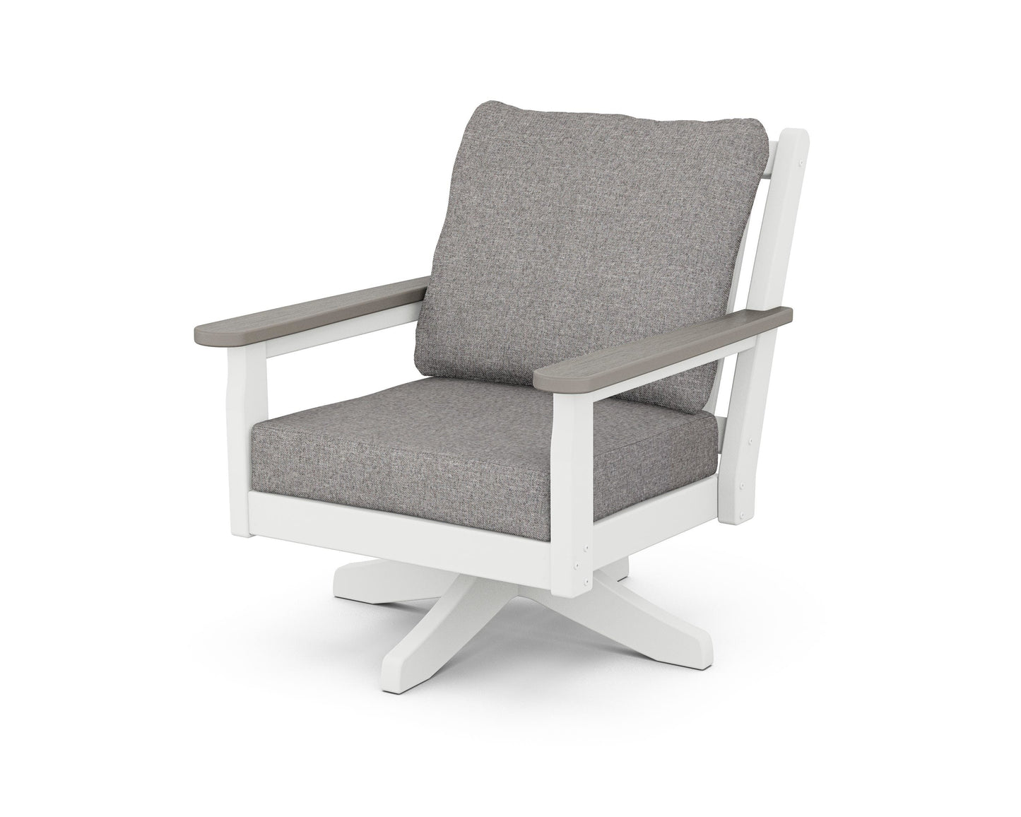 Chippendale Deep Seating Swivel Chair