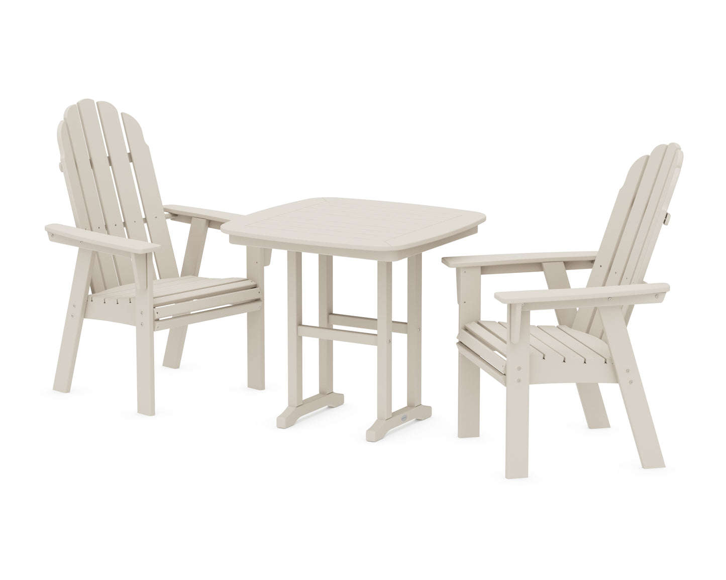Vineyard Adirondack 3-Piece Dining Set