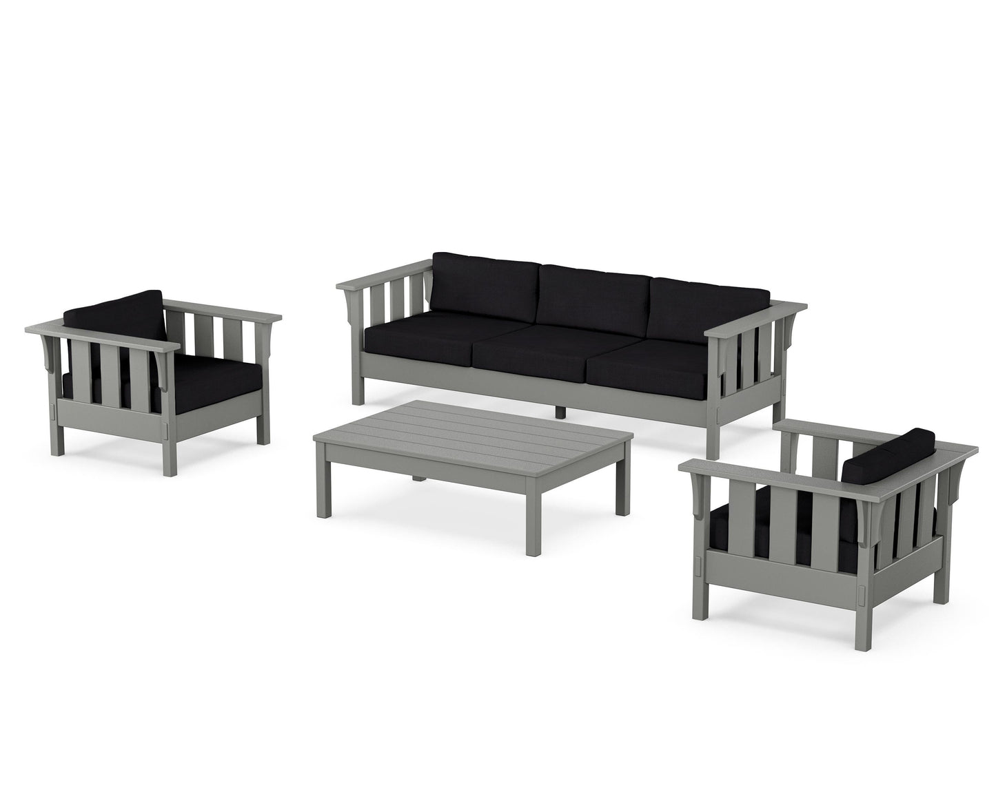 Acadia 4-Piece Deep Seating Set with Sofa