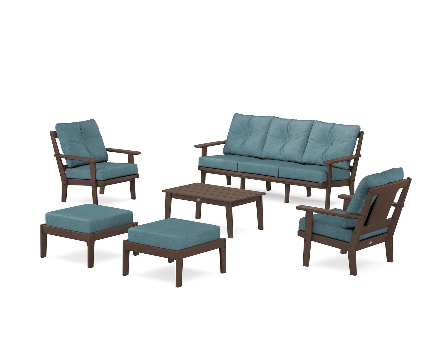 Prairie 6-Piece Lounge Sofa Set