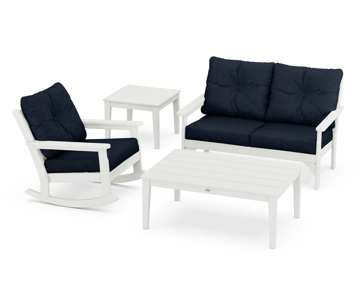 Vineyard 4-Piece Deep Seating Rocker Set