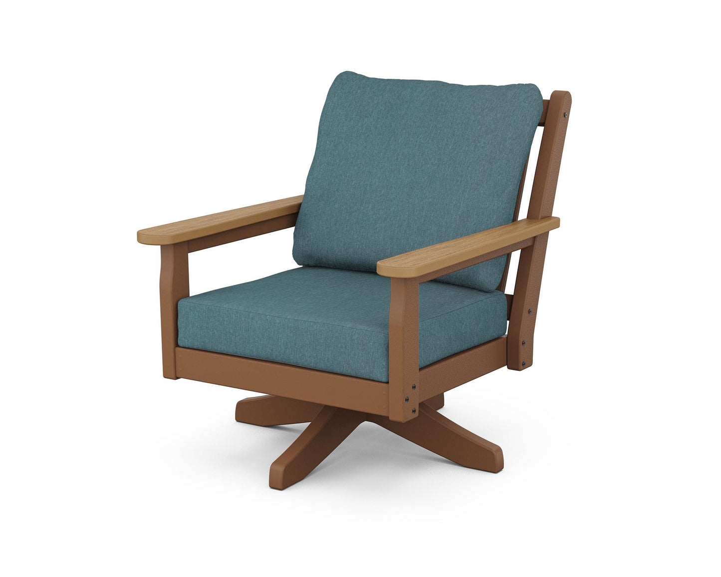 Chippendale Deep Seating Swivel Chair