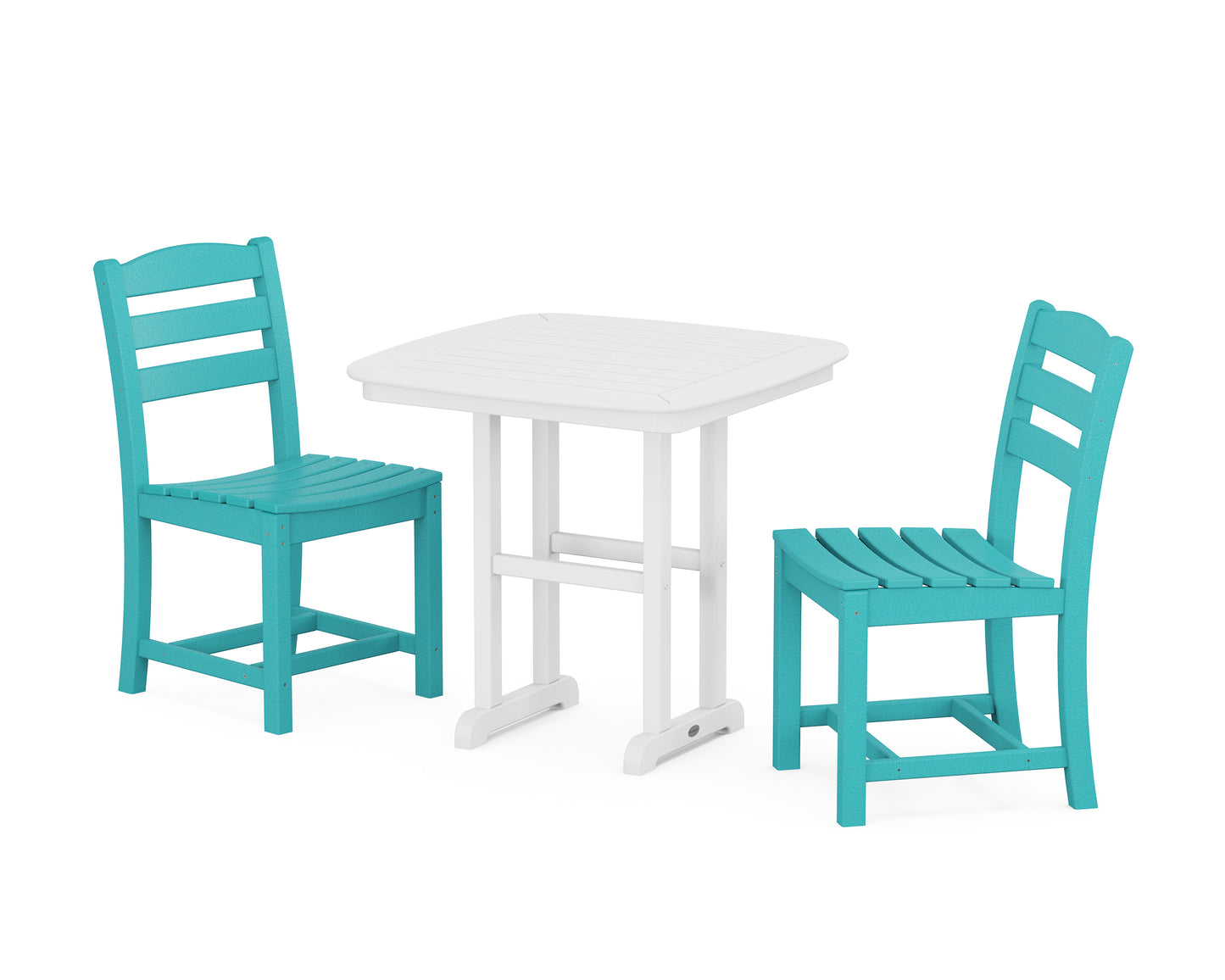 La Casa Caf‚ Side Chair 3-Piece Dining Set