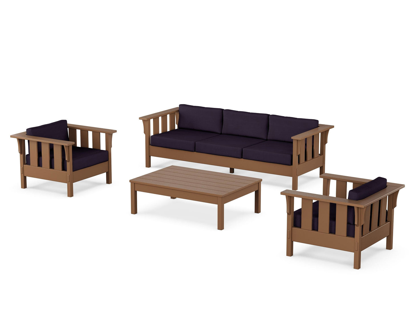 Acadia 4-Piece Deep Seating Set with Sofa
