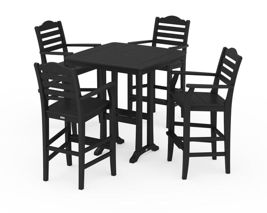 Savannah 5-Piece Bar Set with Trestle Legs