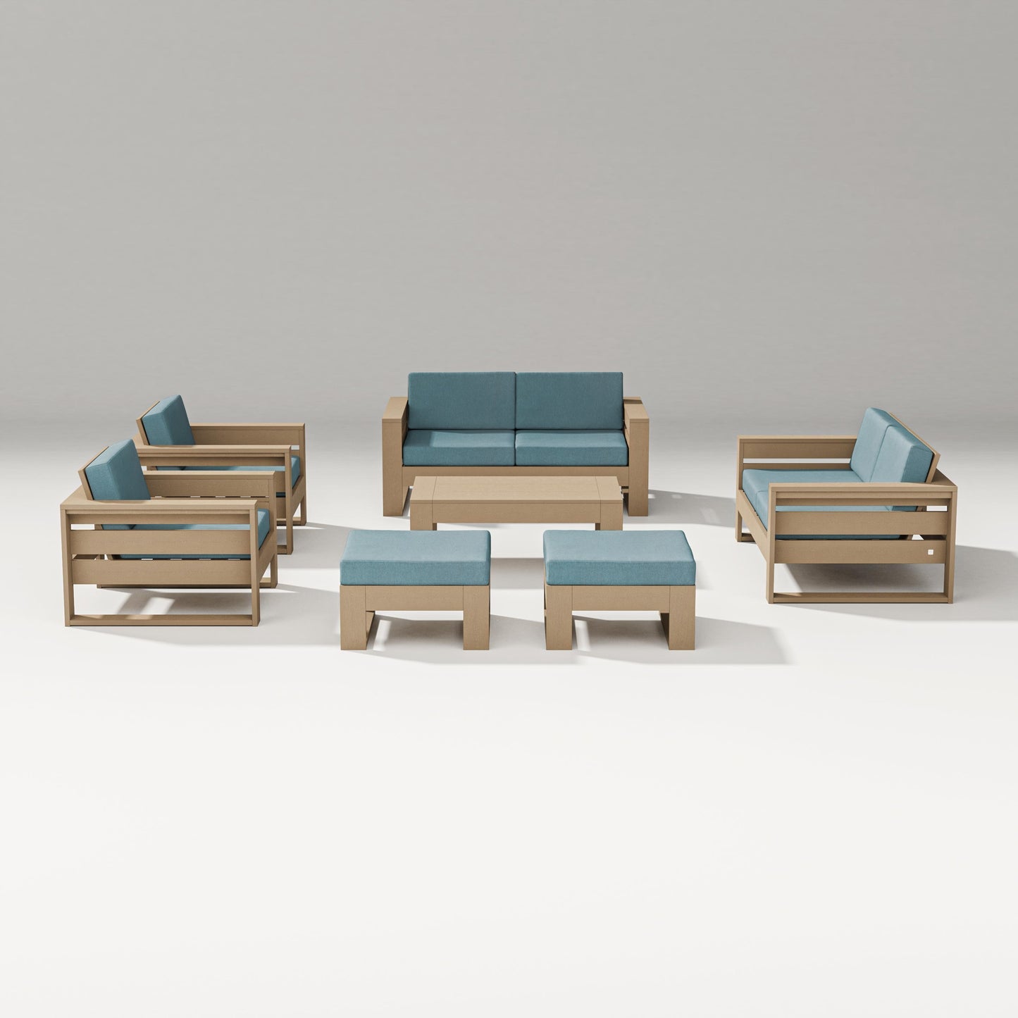 Latitude 7-Piece Lounge Loveseat Set