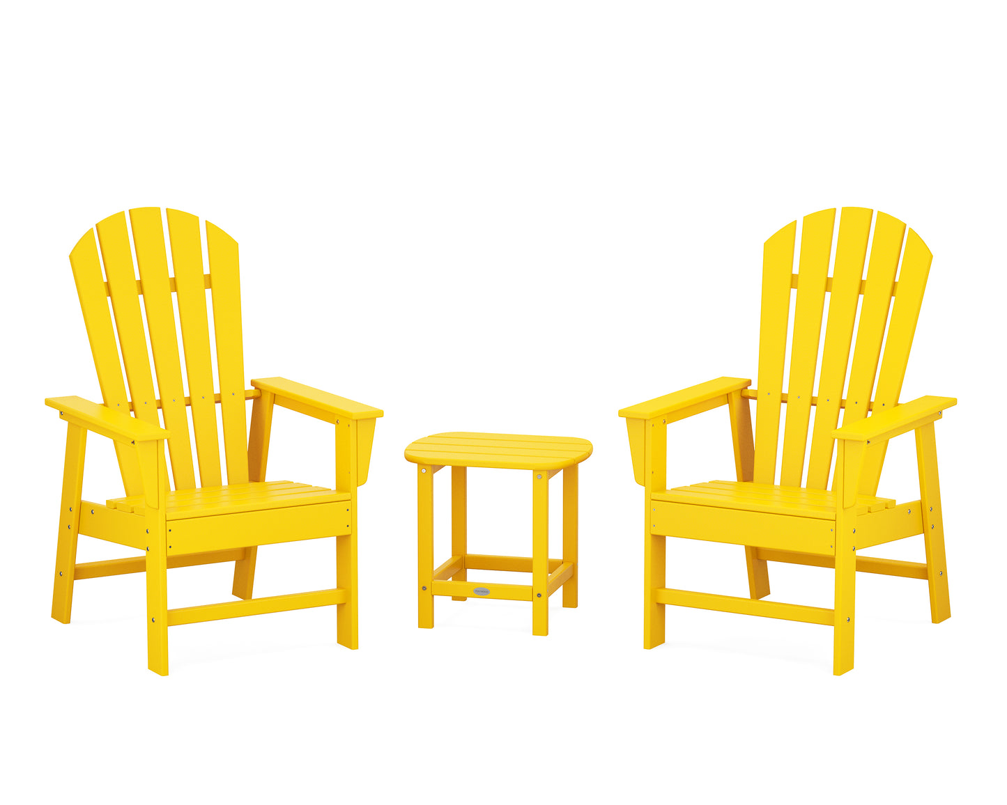 South Beach Casual Chair 3-Piece Set with 18" South Beach Side Table