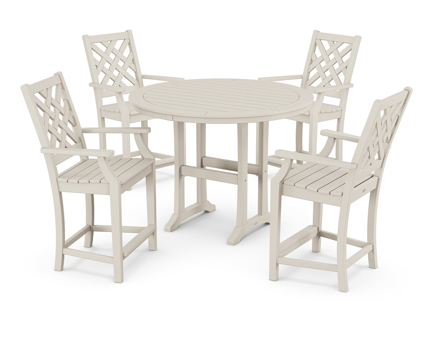 Wovendale 5-Piece Round Counter Set