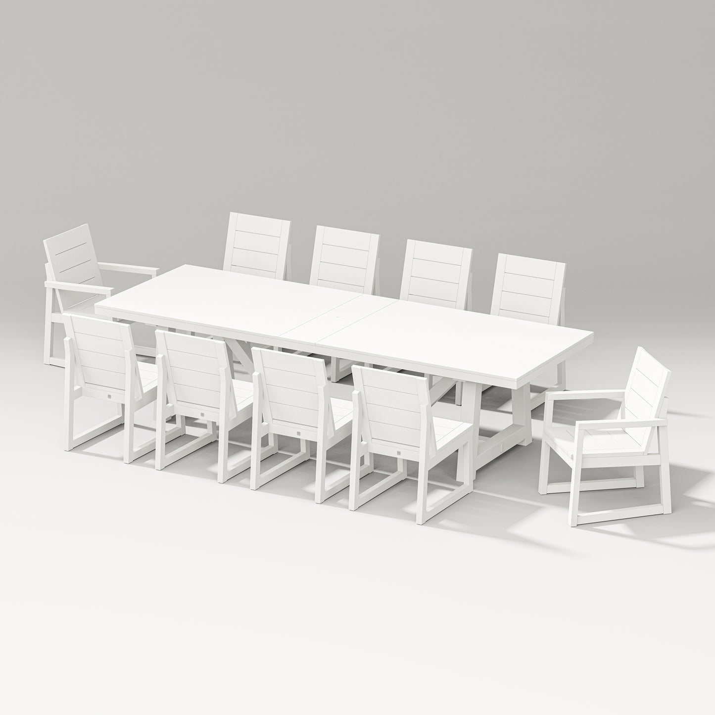 Elevate 11-Piece A-Frame Table Dining Set