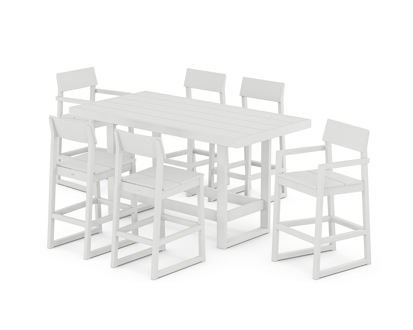 EDGE 7-Piece Bar Table Set