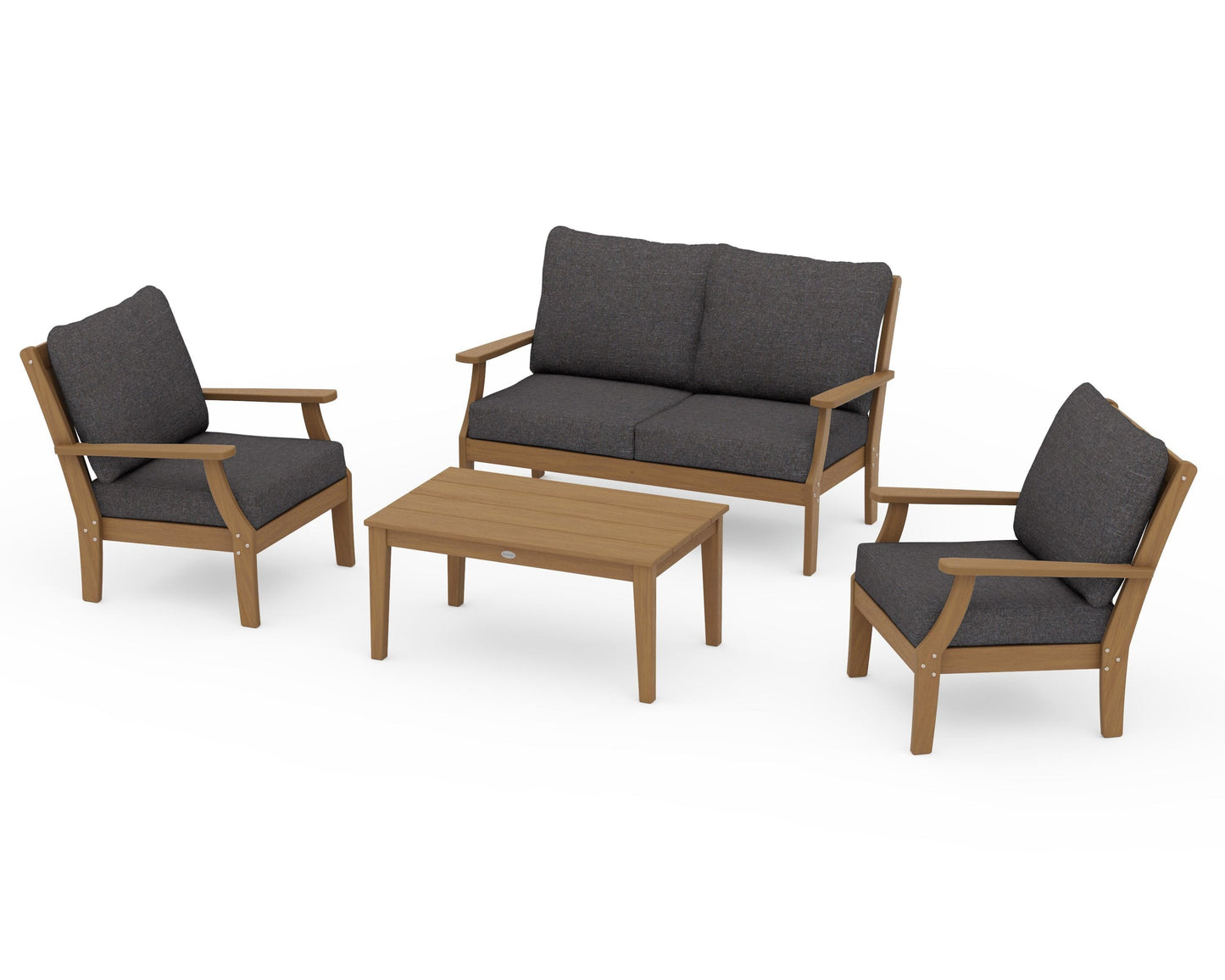 Braxton 4-Piece Deep Seating Chair Set