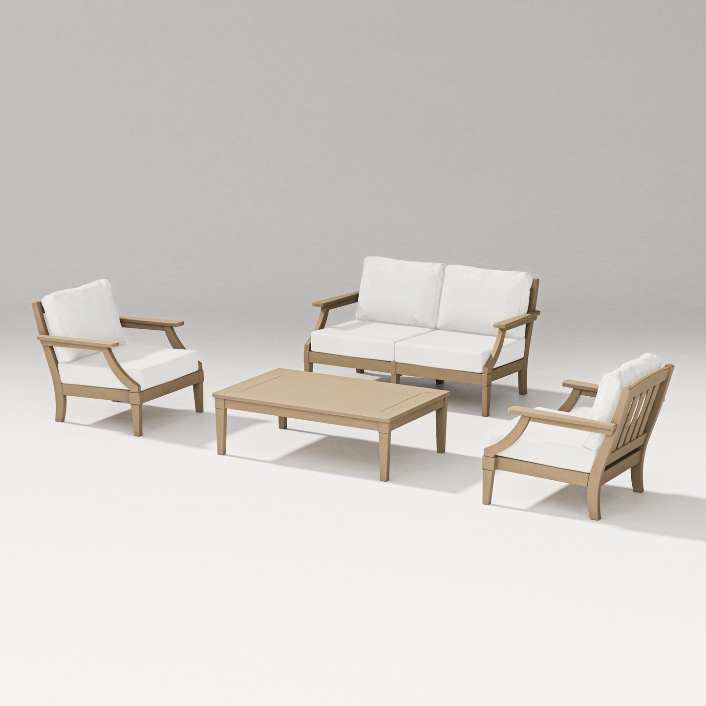 Estate Lounge 4-Piece Loveseat Set