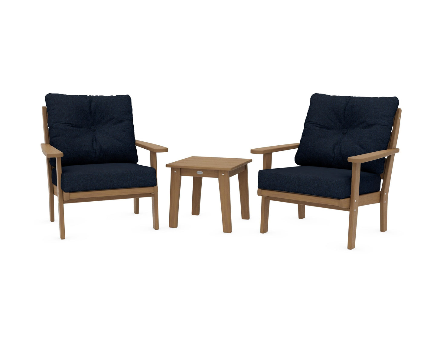 Lakeside 3-Piece Deep Seating Chair Set