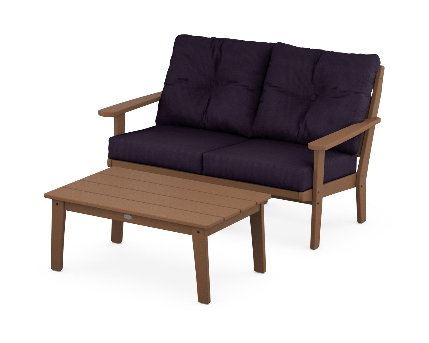 Lakeside 2-Piece Lounge Loveseat Set