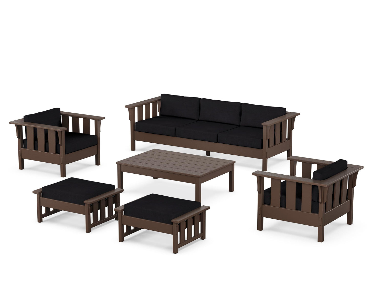 Acadia 6-Piece Lounge Sofa Set