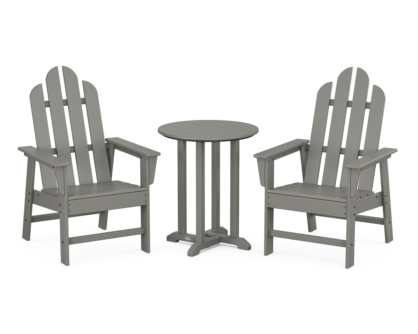 Long Island 3-Piece Round Dining Set