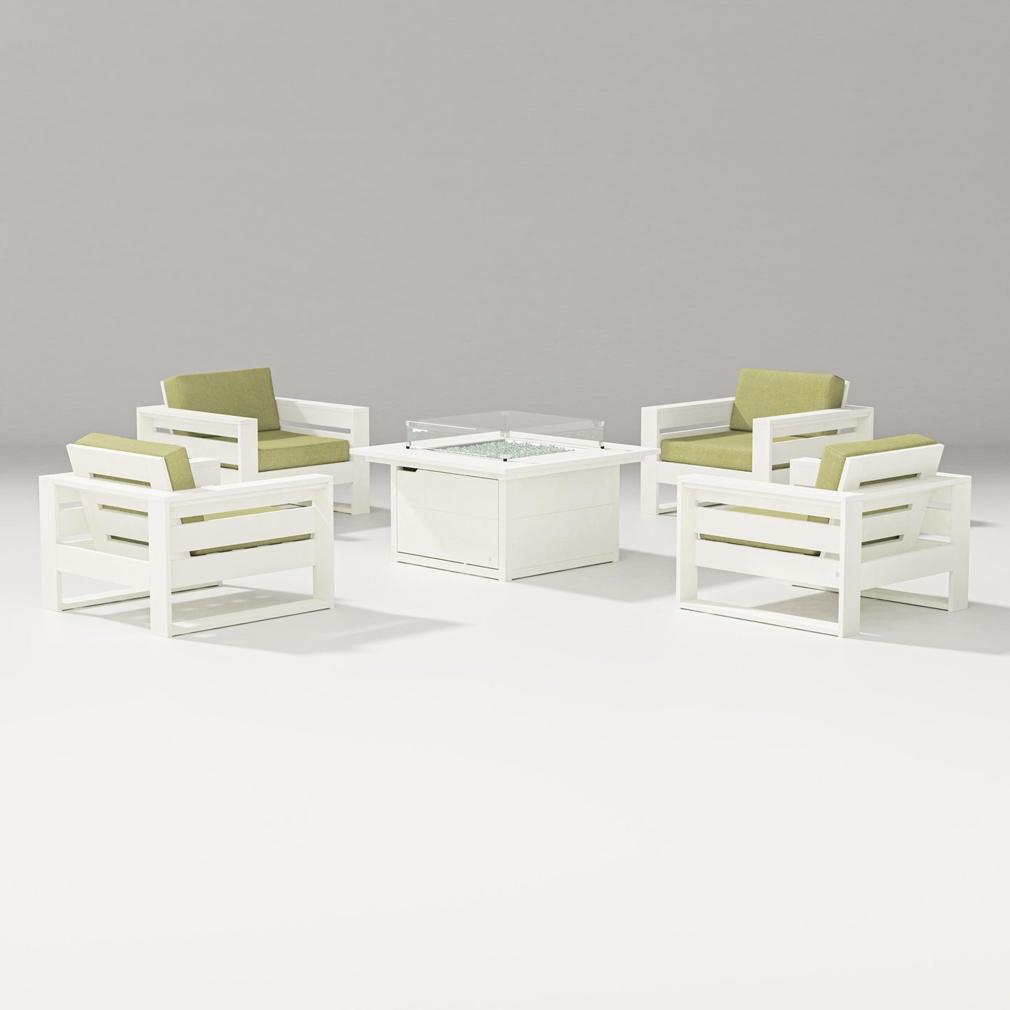 Latitude 5-Piece Lounge Fire Table Set