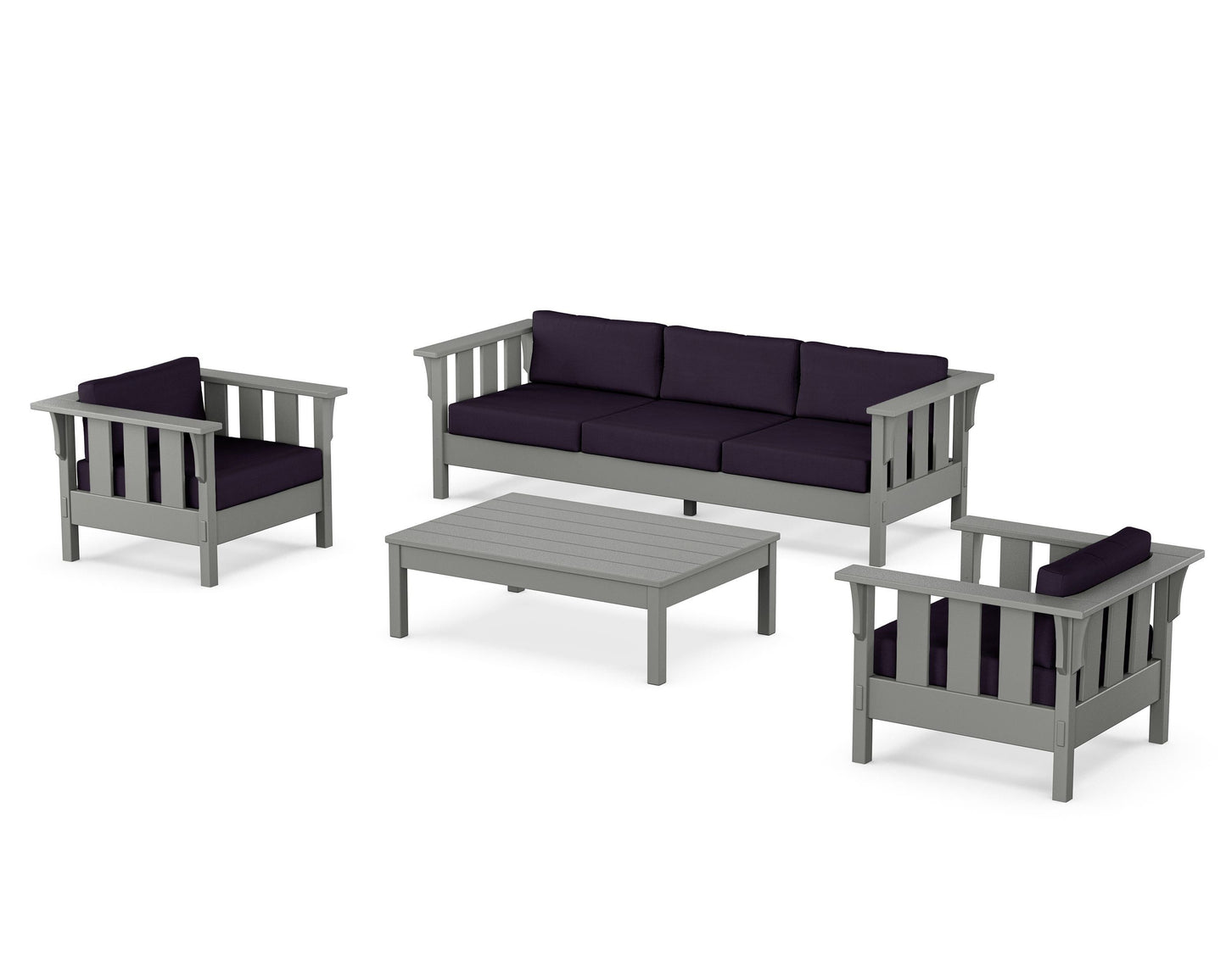 Acadia 4-Piece Deep Seating Set with Sofa