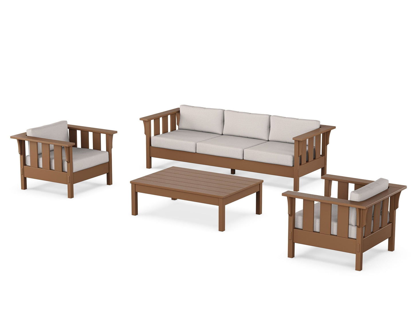 Acadia 4-Piece Deep Seating Set with Sofa