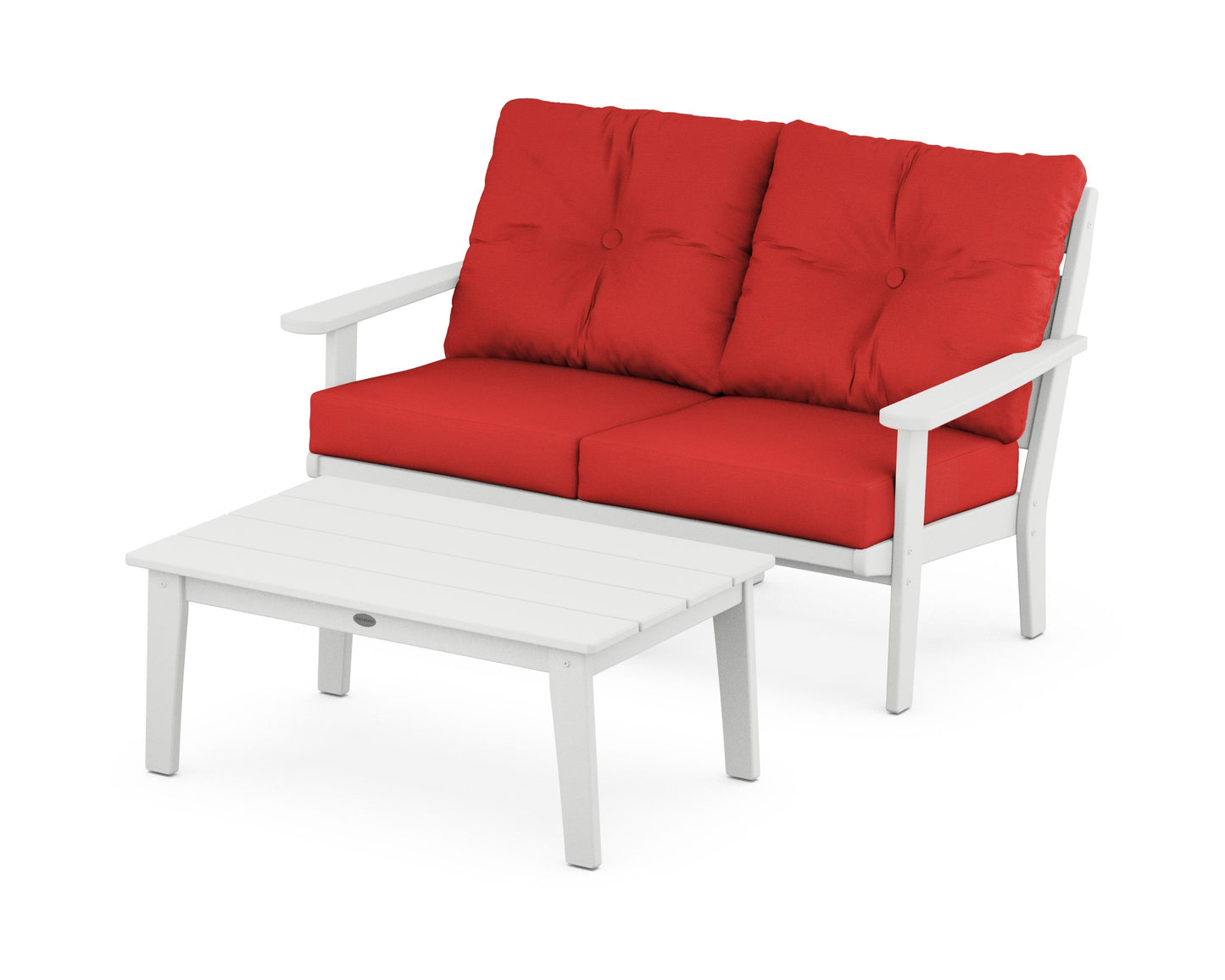 Lakeside 2-Piece Lounge Loveseat Set