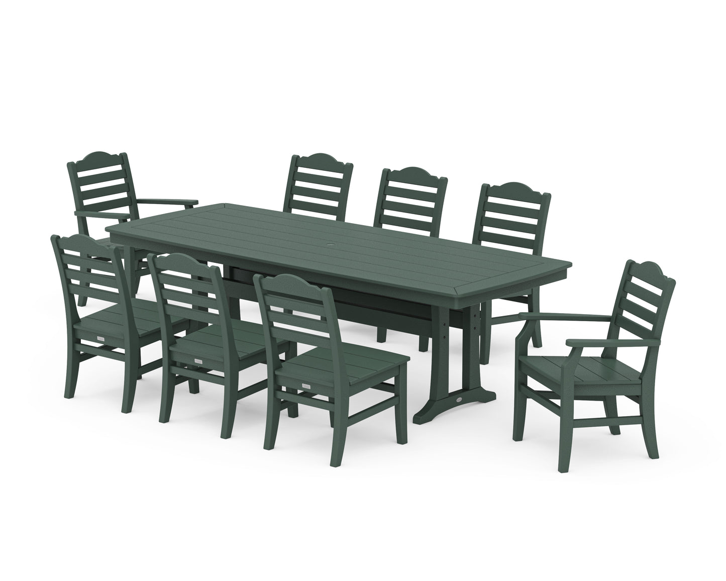Savannah 9-Piece Dining Set with Trestle Legs