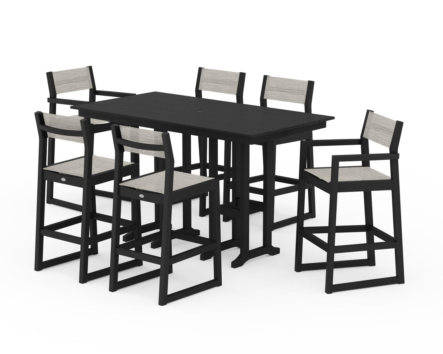 EDGE Sling 7-Piece Farmhouse Bar Set