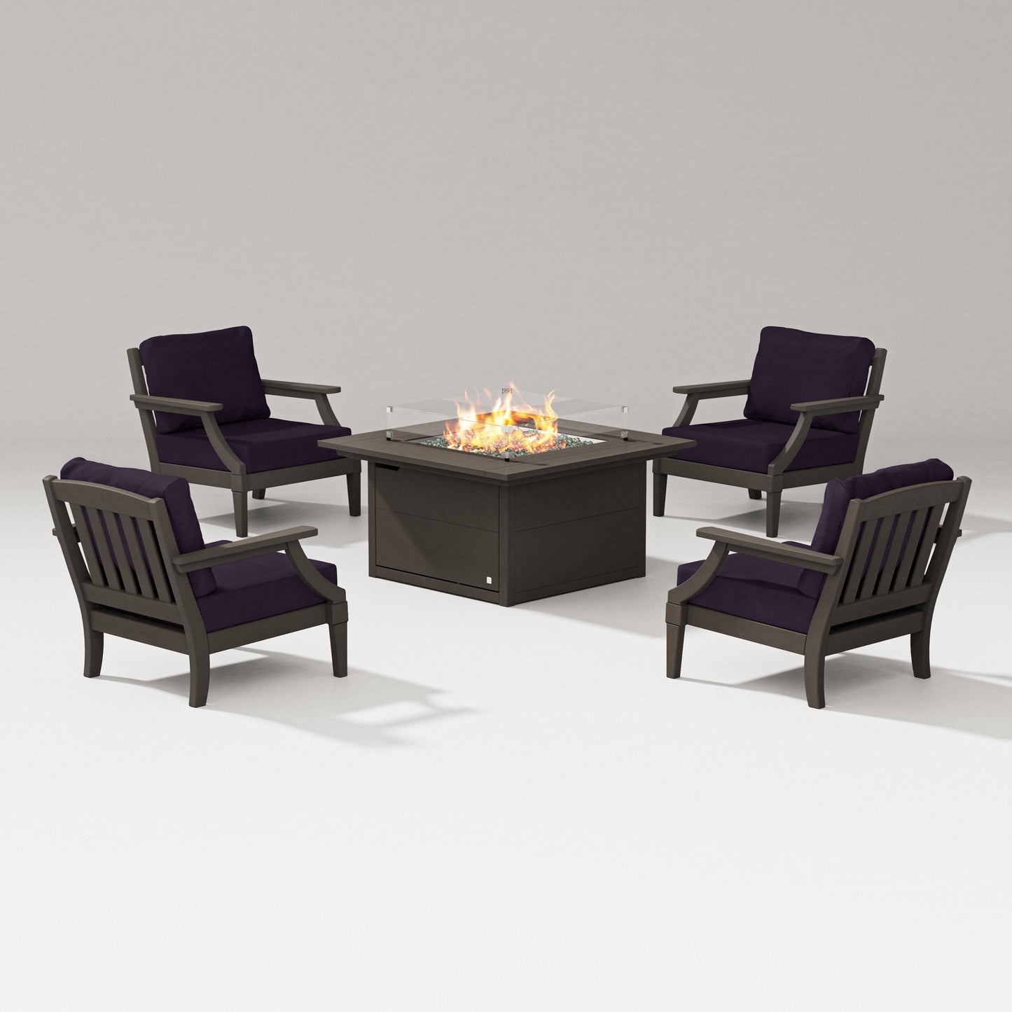 Estate 5-Piece Lounge Fire Table Set