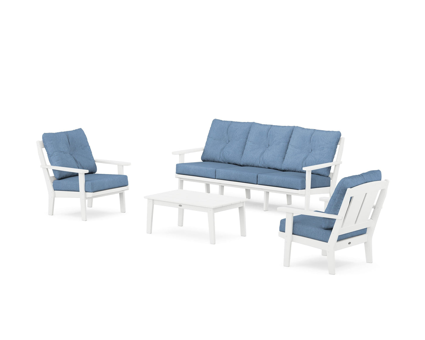 Mission 4-Piece Deep Seating Set with Sofa