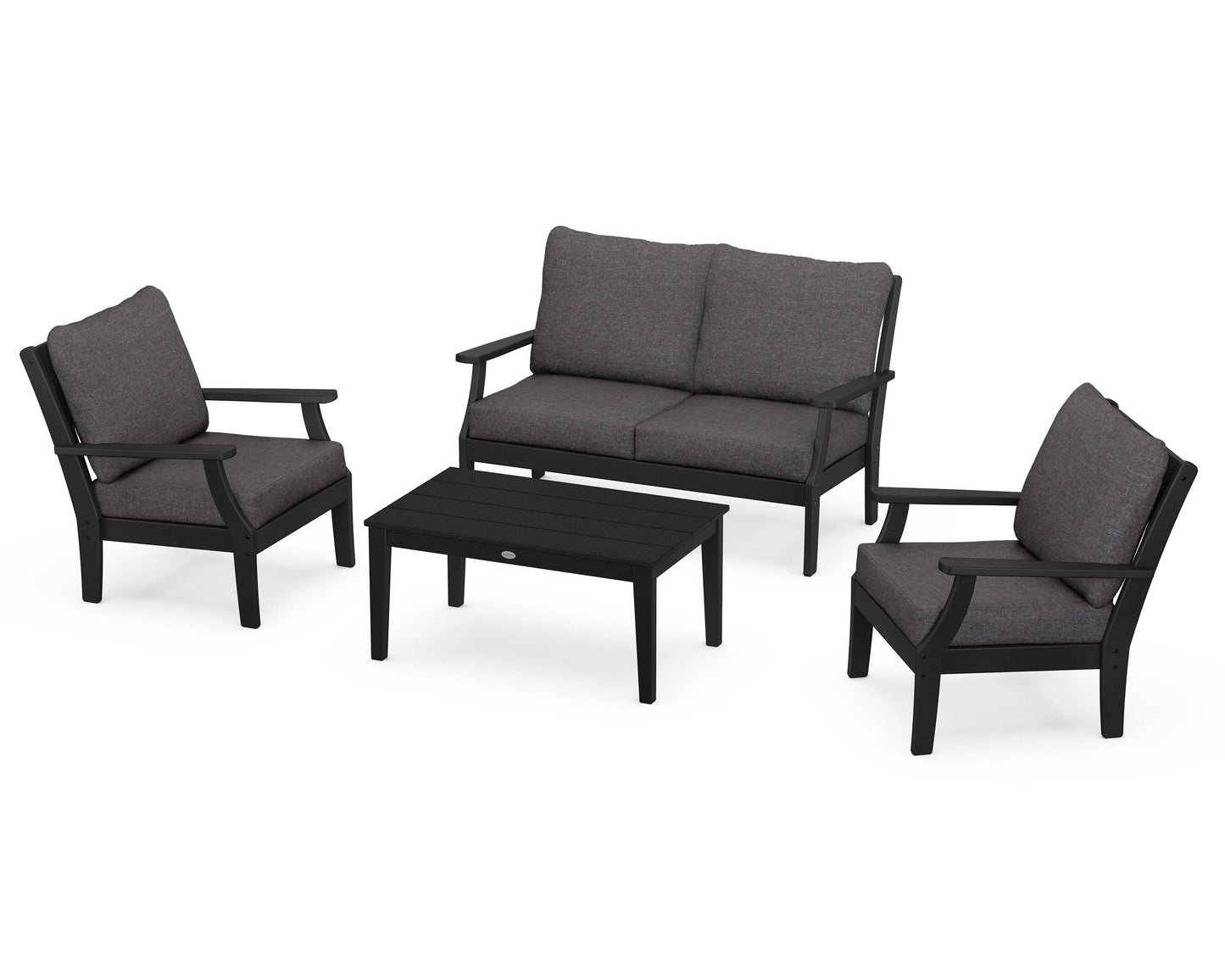 Braxton 4-Piece Deep Seating Chair Set