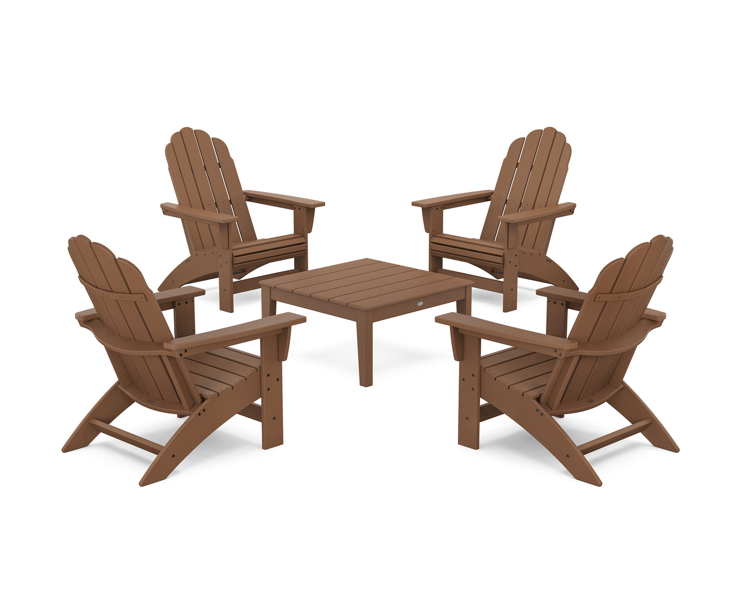 5-Piece Vineyard Grand Adirondack Chair Conversation Group