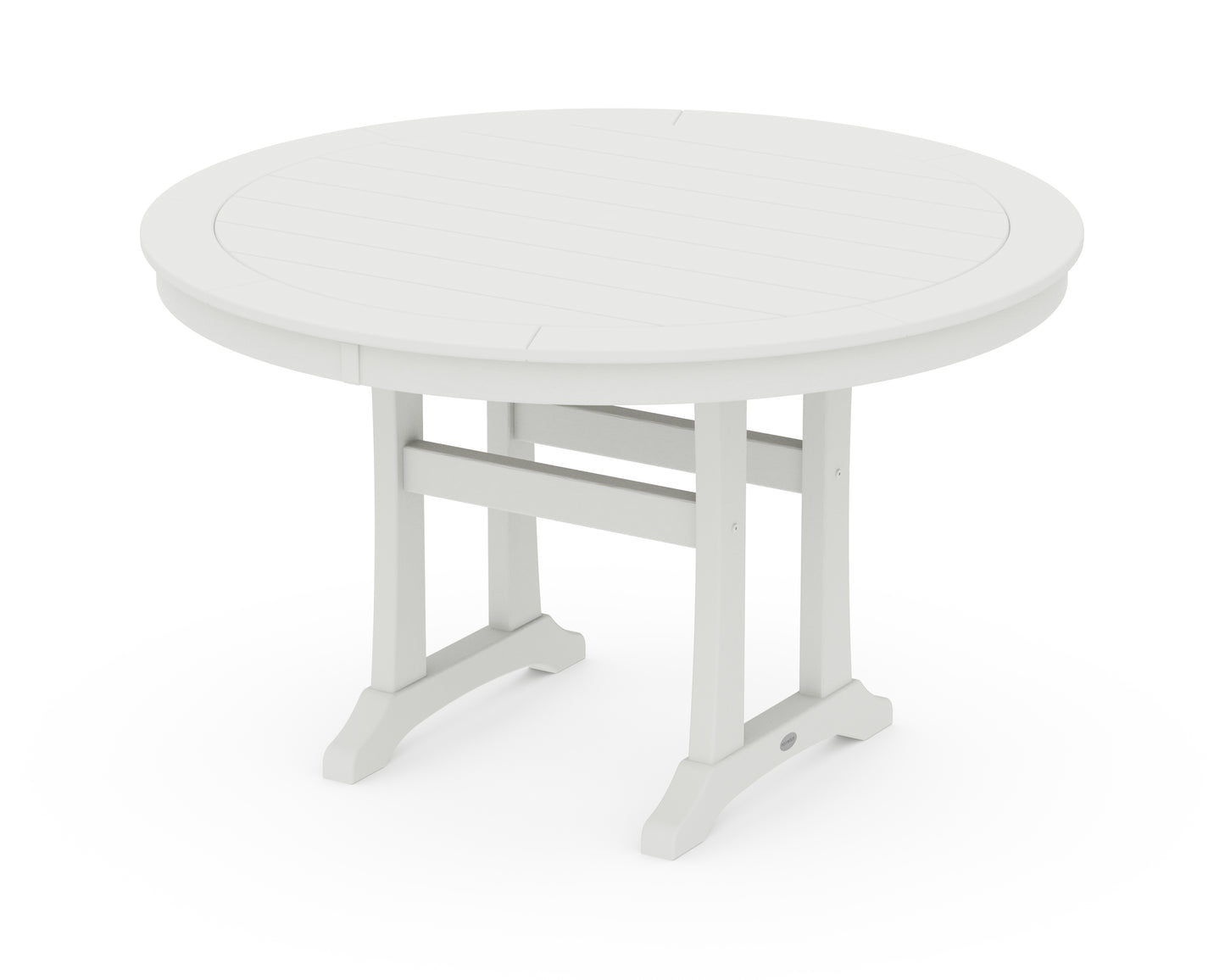Nautical Trestle 48" Round Dining Table