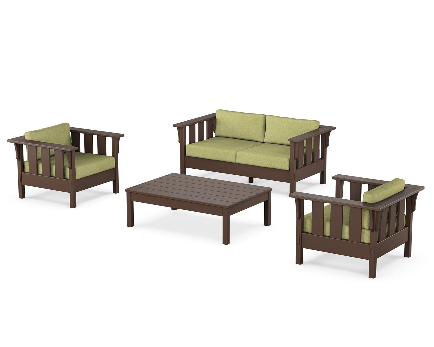 Acadia 4-Piece Deep Seating Set with Loveseat