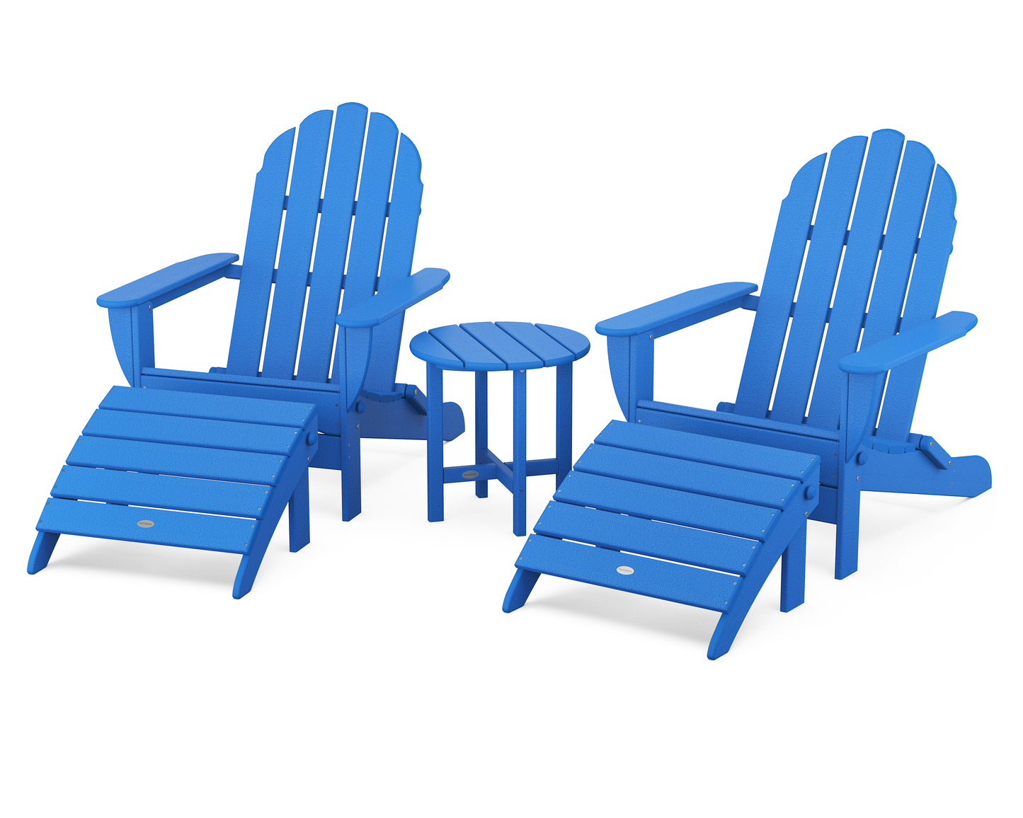 Classic Oversized Adirondack 5-Piece Casual Set