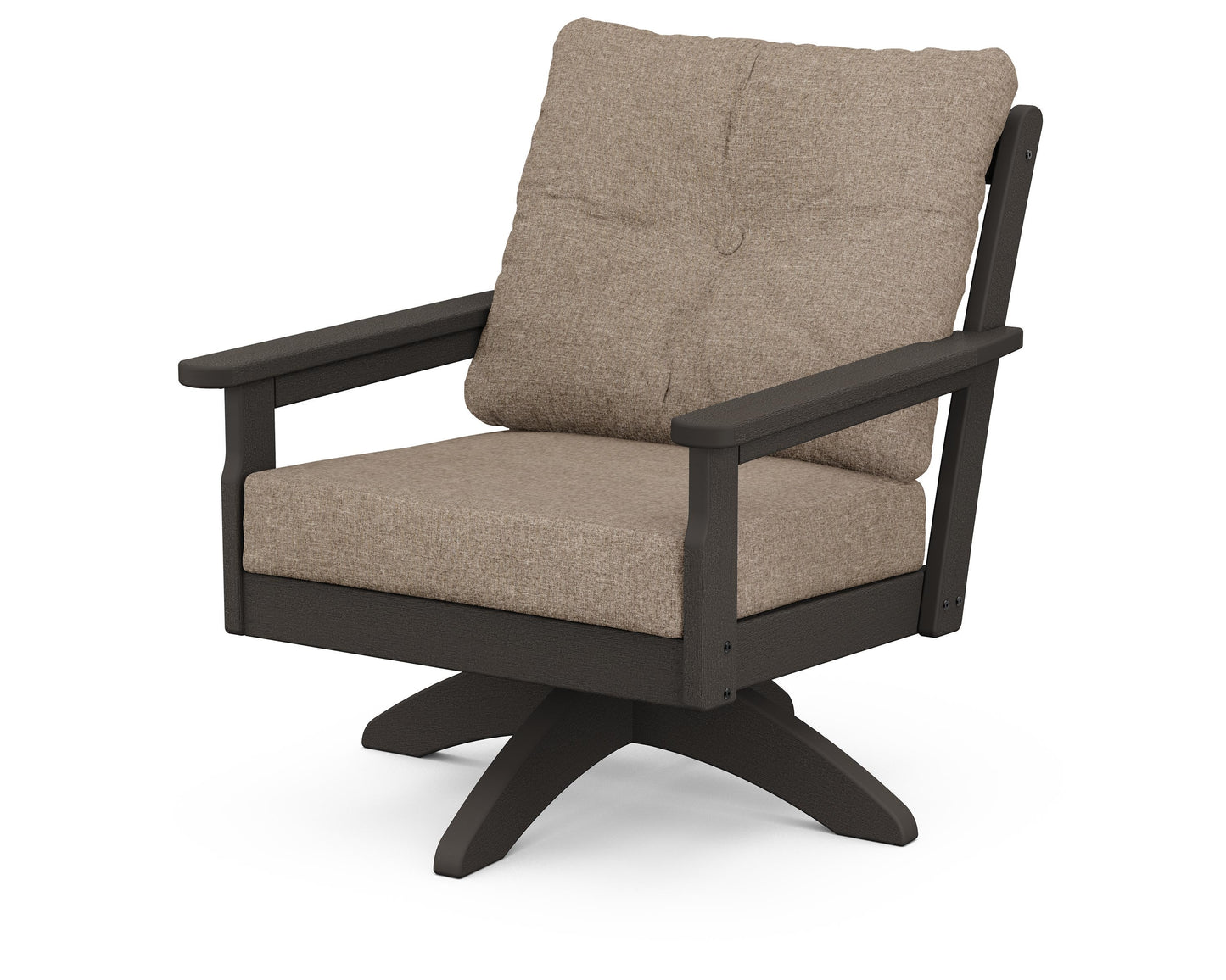 Vineyard Deep Seating Swivel Chair