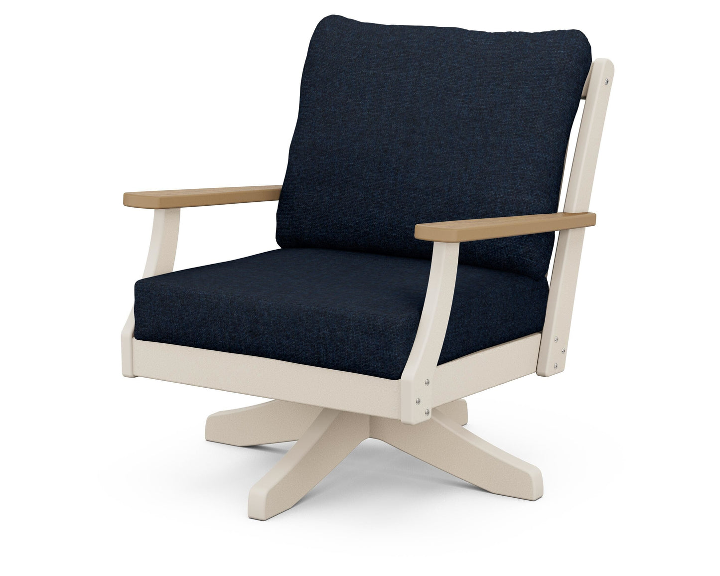 Braxton Deep Seating Swivel Chair