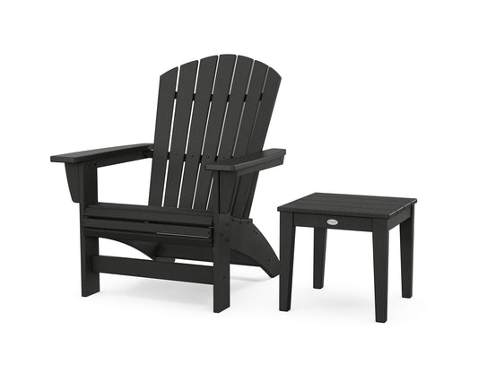Nautical Grand Adirondack Chair with Side Table